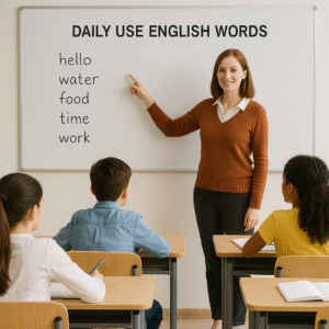 📝 Chapter 3: Daily Use English Words – ৫০টি সাধারণ ইংরেজি শব্দ ও বাংলা অর্থ সহ | English Words with Bangla Meaning